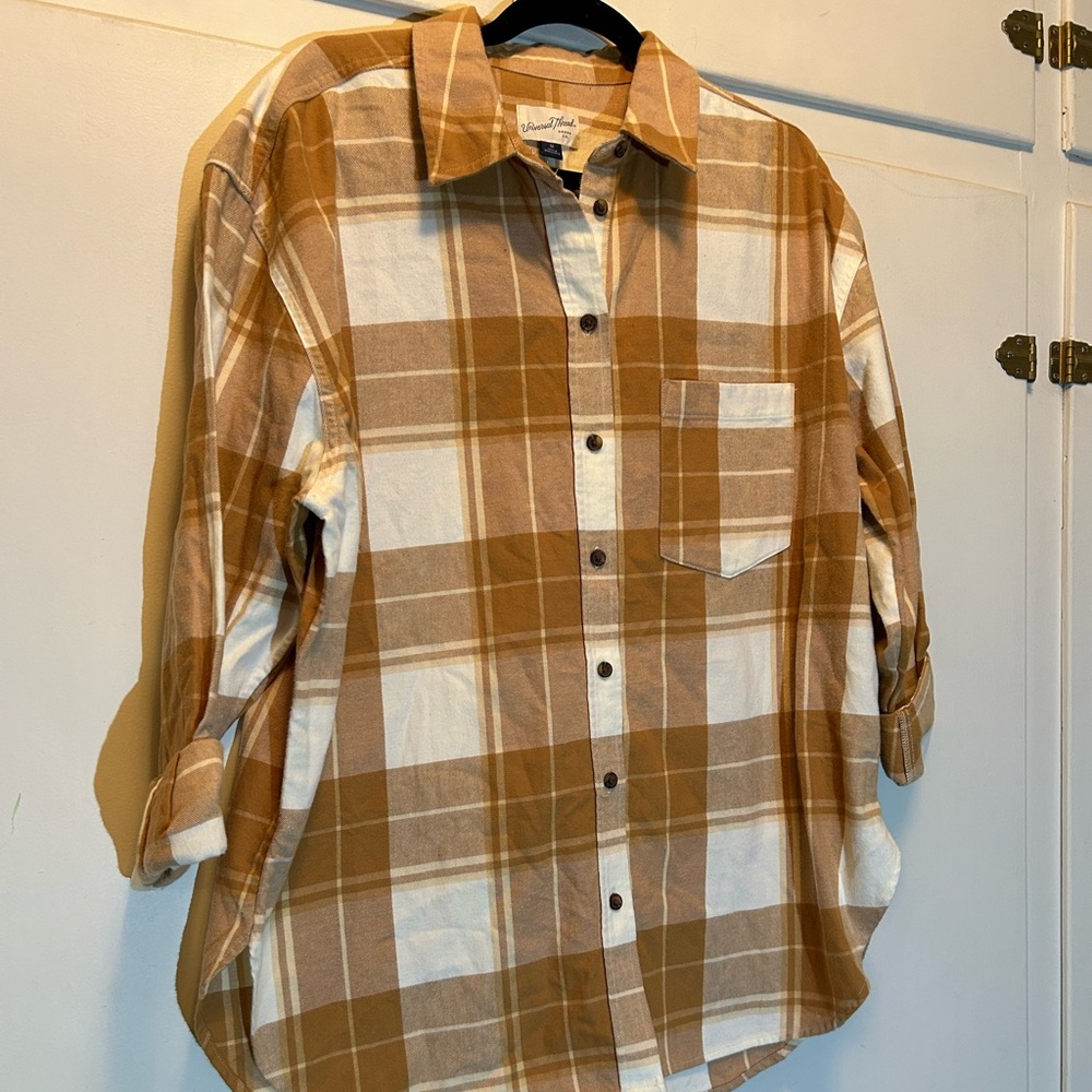 Plaid Shirt Women's Universal Thread NWT